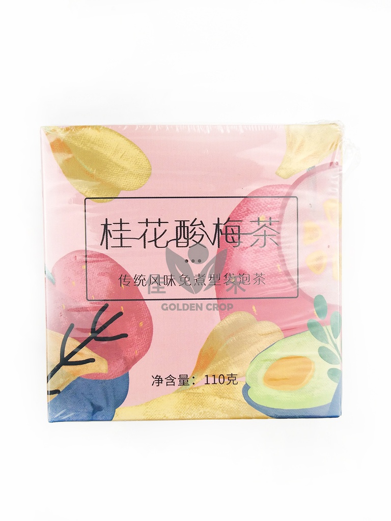 XLCT Osmanthus and Plum Tea 10*11g | 杏林草堂 桂花酸梅茶 10*11g