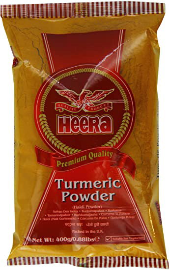 Heera 姜黄粉 400g | ASEA HEERA Turmeric Haldi Powder 400g