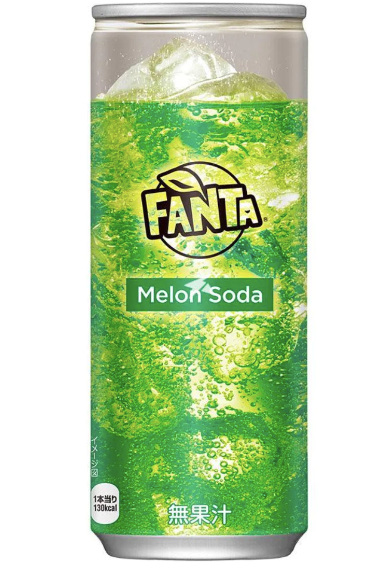 Fanta Melon Flav. 250ml | 芬达 瓜果味汽水 250ml