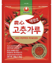 [44582] ASEA Nongshim Red Pepper Powder Fine 500g | 农心 细磨辣椒粉 500g
