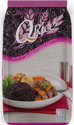 [79621] Q RICE 泰国黑米 1kg | ASEA Q RICE Rice Berry 1kg
