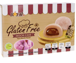 [29821] ASEA ROYAL FAMILY Mochi Cake Taro Gluten Free 210g | 皇族 芋头味麻薯 无麸质 210g
