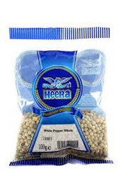 [40604] Heera 白胡椒 100g | ASEA HEERA White Pepper Whole 100g