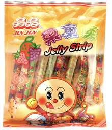 [60875] 晶晶 果冻条 什锦味 300g | JJ Fruit Jelly Sticks Assorted Flav. 300g
