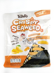 [61129] K-WOOKS Crispy Seaweed Snack Almond Flav. 18g | K-WOOKS 即食海苔杏仁 18g