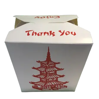 [70325] 中餐 红塔 纸质正方形 外卖盒 500ml(16OZ) _ 16OZ Noodle Box Red Tower - Take Away Paper Box 500ml (500sets).webp