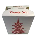 [70325] 中餐 红塔 纸质正方形 外卖盒 500ml(16OZ) _ 16OZ Noodle Box Red Tower - Take Away Paper Box 500ml (500sets).webp