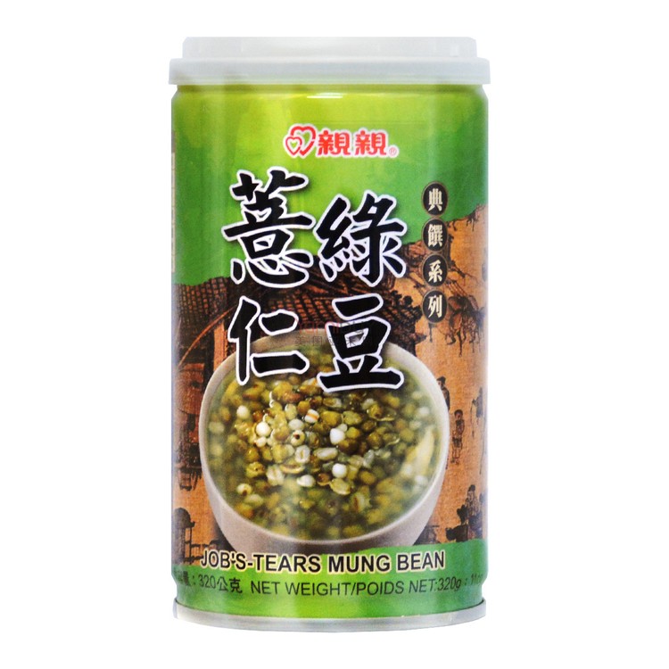 亲亲 薏仁绿豆粥 320g | TW QQ Job's-Tears Mung Bean 320g