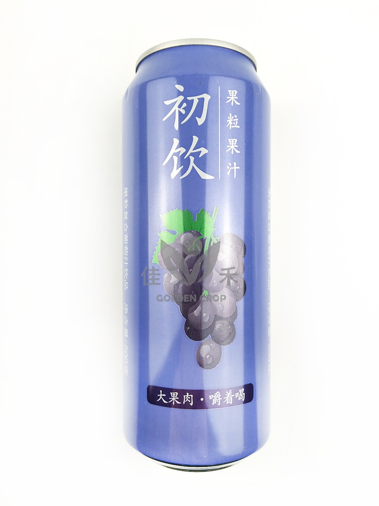 CHUYIN Oolong Tea Drink Grape Flavor 500ml | 初饮 复合葡萄汁果粒饮品 500ml