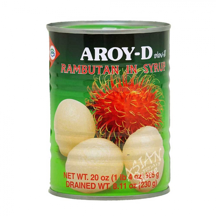 Aroy-D Rambutan in Syrup 565g | Aroy-D 糖水红毛丹 565g