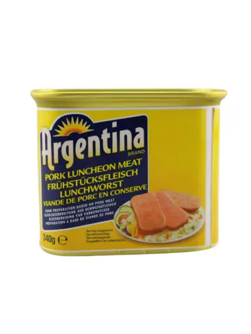 ARGENTINA 午餐肉（猪肉）340g | ARGENTINA Pork Luncheon Meat 340g
