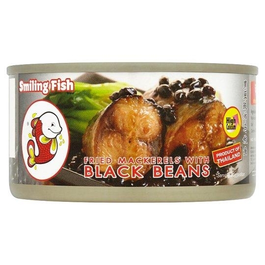 SMILING FISH Fried Mackerel with Black Beans 120g | SMILING FISH 黑豆油煎鲭鱼120g