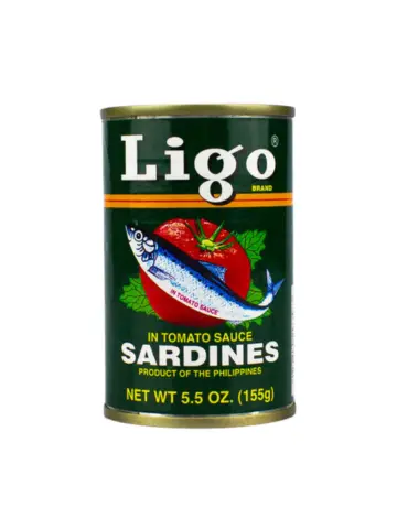 LIGO 沙丁鱼罐头 番茄 155g | LIGO Sardines In Tomato Sauce 155g