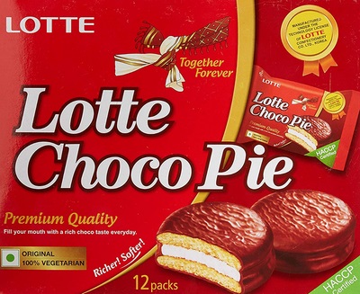 Lotte Chocopie Original 336g | LOTTE 原味巧克力派 336g