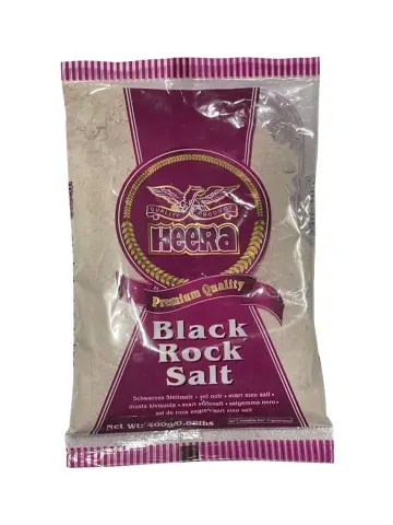 HEERA Black Rock Salt Powder 400g | HEERA 黑岩盐粉 400g