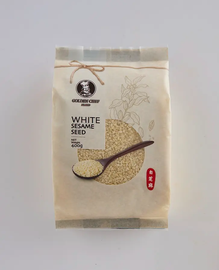 GOLDEN CHEF White Sesame Seed Raw 400g | GOLDEN CHEF 白芝麻 生 400g