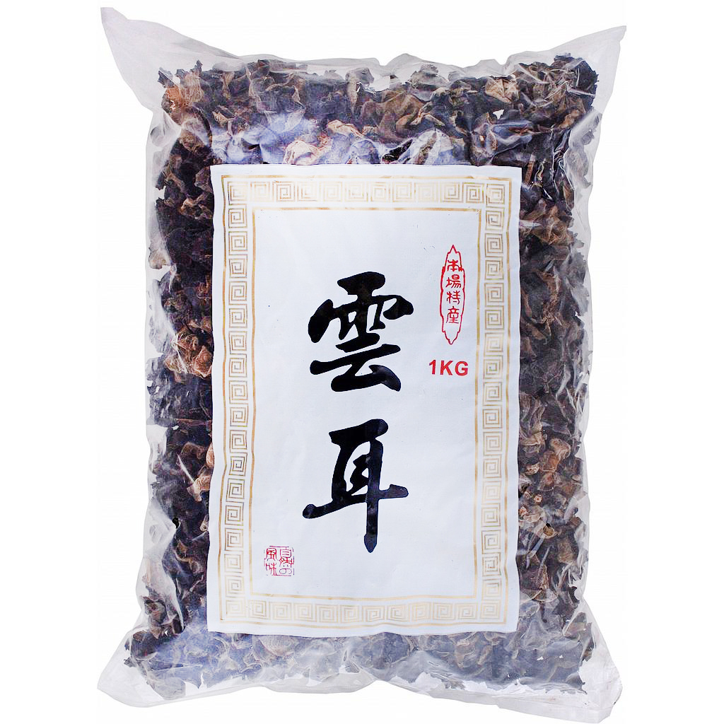 DSH Black Fungus Slices 1kg | 大山合 单片黑木耳 1kg