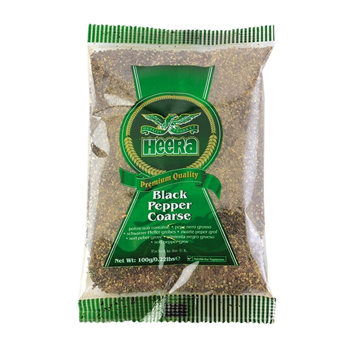 HEERA 黑胡椒碎 100g | HEERA Black Pepper Coarse 100g