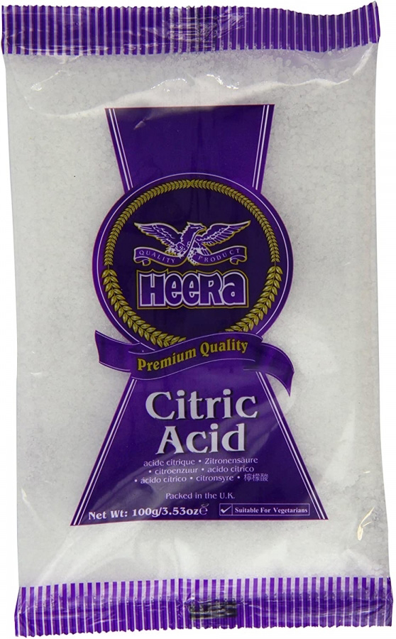 ASEA HEERA Citric Acid 100g | Heera 柠檬酸 100g
