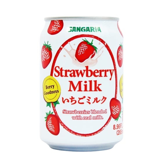 SANGARIA Strawberry Milk 275ml | SANGARIA 草莓牛奶 275ml