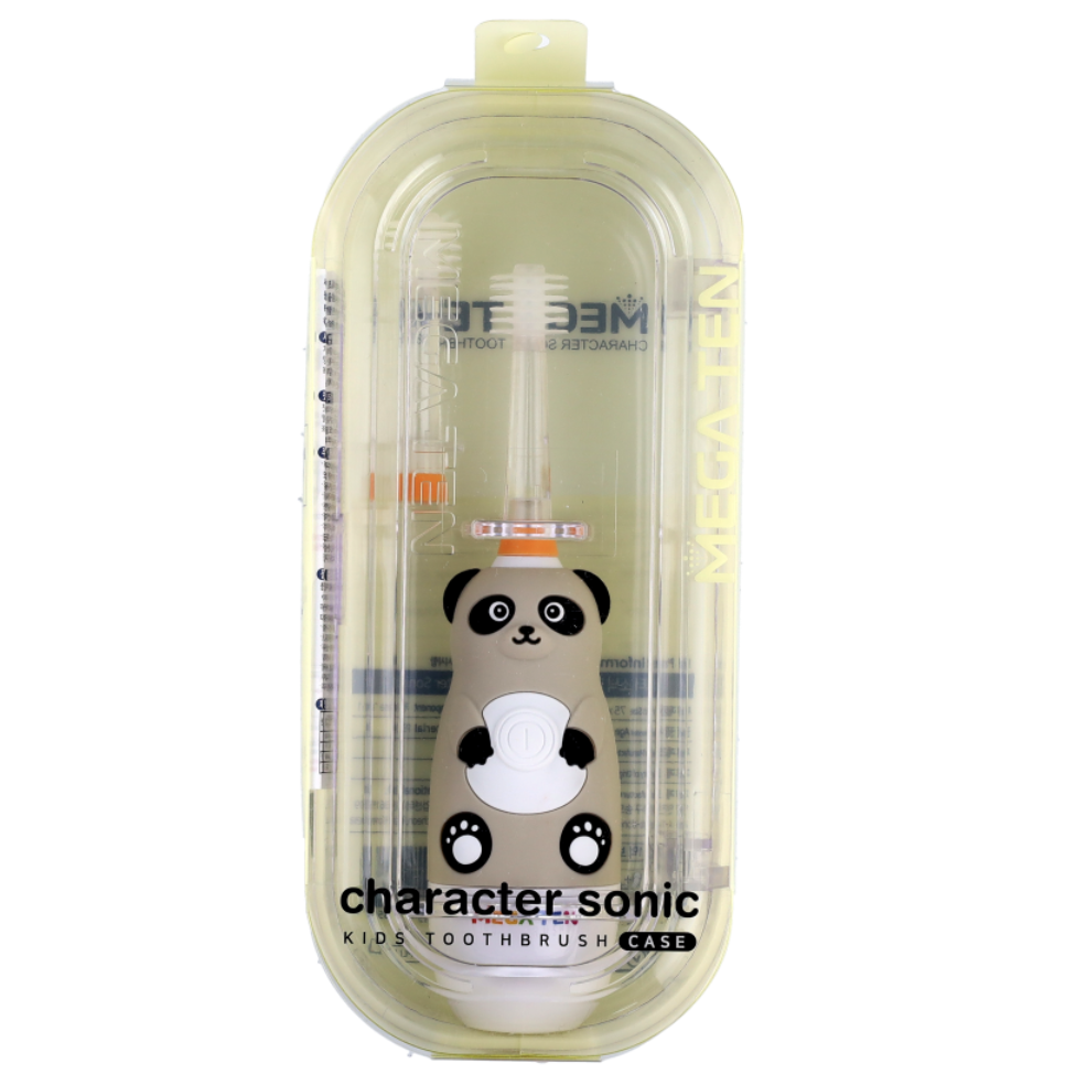 MEGA TEN Kids 360° Sonic Electric Toothbrush  Panda  | MEGA TEN 儿童360°声波电动牙刷 熊猫款