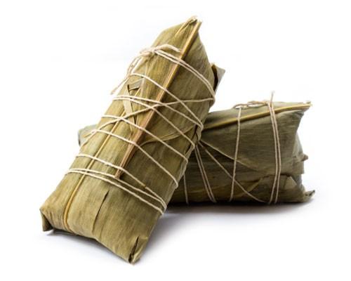Vietnamilainen banaanitäytteinen tahmeariisi 454g | TCT 香蕉糯米粿 454g