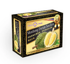 THAI AO QI Premium Monthong Durian Meat Seedless 450g  | 泰奥琪 精选无核金枕头榴莲肉 450g 