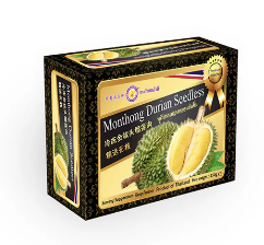 Valikoitu siemenetön kultaisen tyynyn durianliha 450g | 泰奥琪 精选无核金枕榴莲肉 450g 