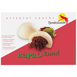  TJENDRAWASIH Bapao 牛肉包 120g |  TJENDRAWASIH Bapao Green Beef 120g