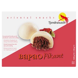 TJENDRAWASIH Bapao 辣味 猪肉包 120g | TJENDRAWASIH Bapao Spicy Pork 120g