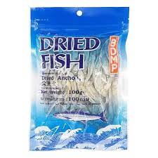 BDMP 盐渍干凤尾鱼100克 | BDMP Salted Dried Anchovy 100g