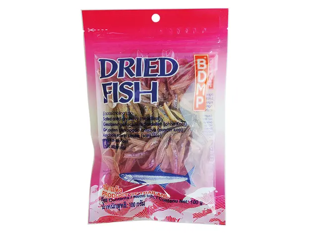 BDMP 干凤尾鱼（无头）100g | BDMP Dried Anchovy (Headless) 100g