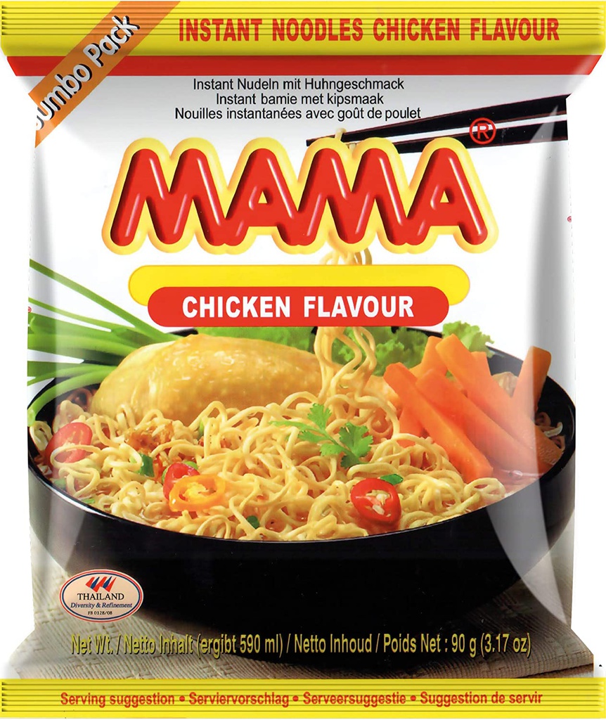 MAMA 方便面 鸡肉味 90g | MAMA Jumbo Chicken Flv Noodle 90g
