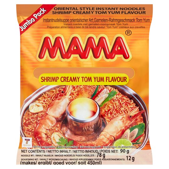 MAMA 奶油冬阴功面 90g | MAMA Shrimp Creamy Tom Yum Jumbo 90g