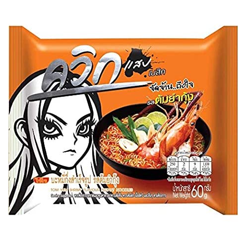 WAI WAI 冬阴功虾味 60g | WAI WAI Tom Yum Shrimp Noodle 60g