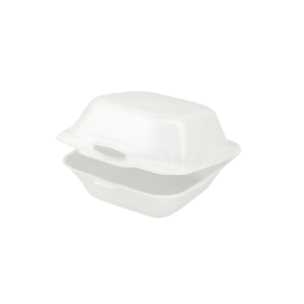 泡沫午餐盒 迷你 18.5 x 15.4 x 7.6 cm 125个 | Foam Lounasrasia MINI (Lunch Box) 18.5 x 15.4 x 7.6 cm 125 kpl