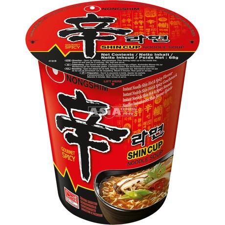 农心 辛拉面 杯面 68g | NONGSHIM Hot & Spicy Shin Cup Noodle 68g