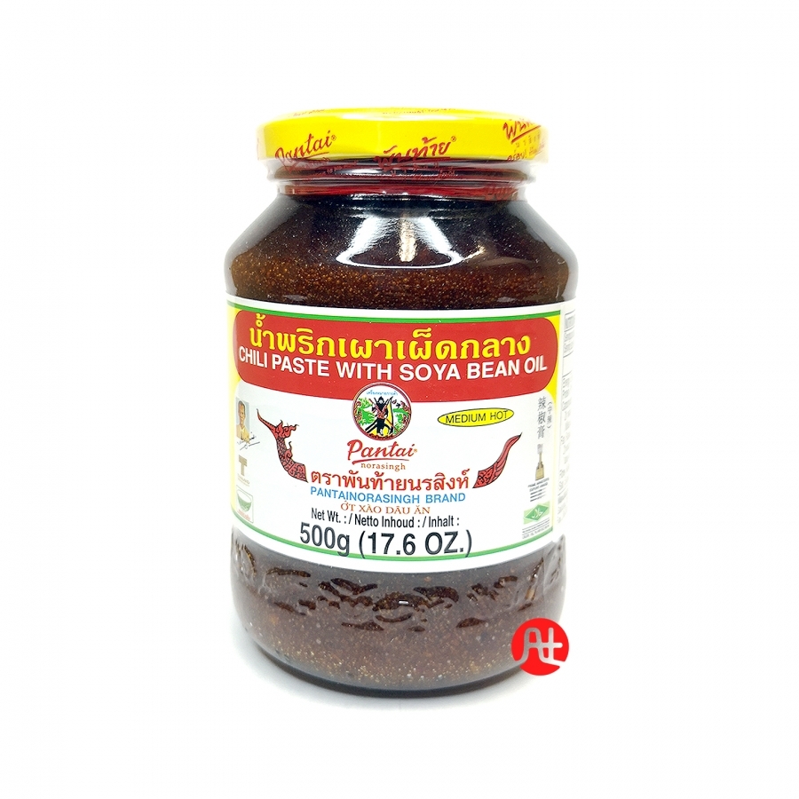 PANTAI 中辣辣椒膏 500g | PANTAI Chilli Paste Soy Bean Oil Medium Hot 500g