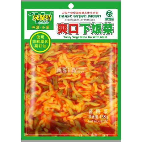 味聚特 爽口下饭菜 138g | WEIJUTE Tasty Vegetable With Meal 138g