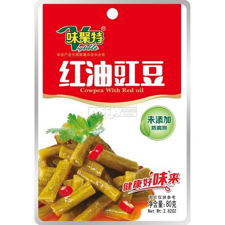 味聚特 红油豇豆 80g | WEIJUTE Cowpea Vegetable Spicy 80g