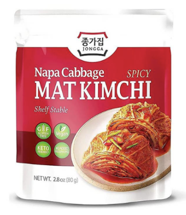Jongga 韩国泡菜 80g | JONGGA Mat Kimchi Cutted 80g