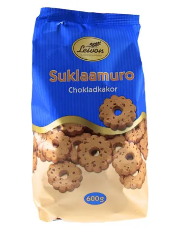 LEIVON Suklaamuro Chocolate Cookies 500g | LEIVON 巧克力饼干 500g