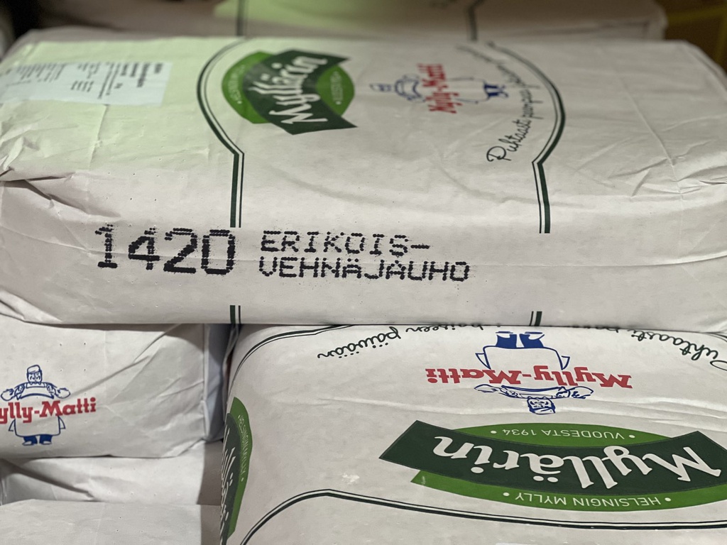 Myllärin 1420 Special Wheat Flour Erikoisvehnäjauho 20kg | Myllärin 1420 特种小麦面粉 (面条/披萨专用) 20kg