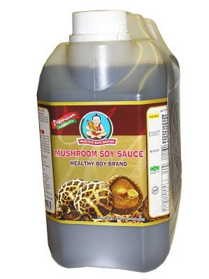 肥儿牌 泰国草菇酱油 5L | Healthy Boy Mushroom Soy Sauce 5L