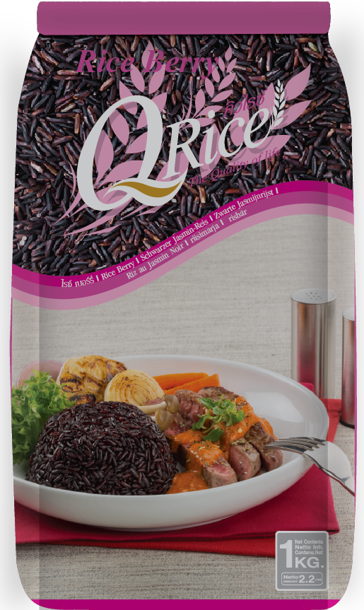 Q RICE 泰国黑米 1kg |  Q RICE Rice Berry 1kg