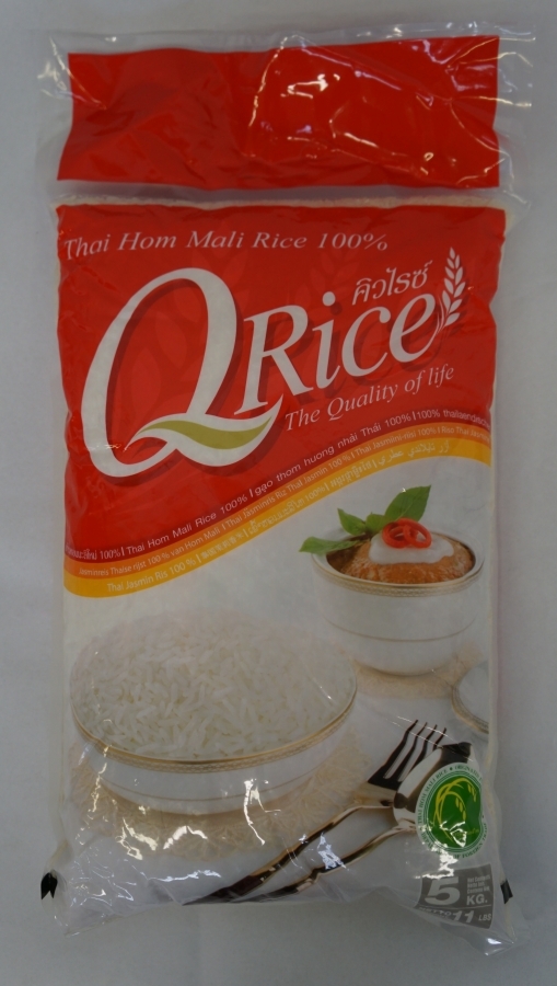 Q RICE Jasmiiniriisi 5kg | Q RICE 茉莉整米 5kg