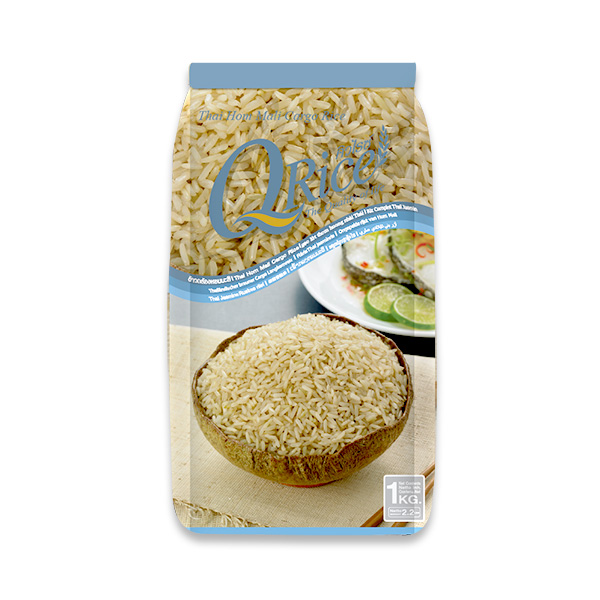 Q rice 泰国糙米 1kg | Q RICE Thai Hom Mali Cargo Rice (Indigo) 1kg