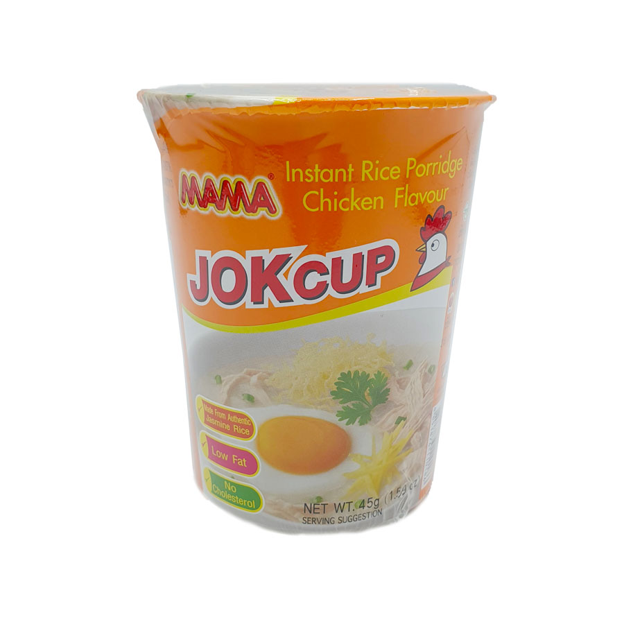 MAMA 速食粥 鸡肉味 (Jok Cup) 45g |  MAMA Rice Porridge Chicken (Jok Cup) 45g