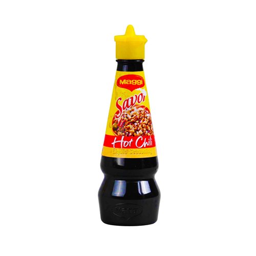 MAGGI SAVOR 辣味调味料 130ml | Maggi Savor Hot Chilli Liquid Seasoning 130ml