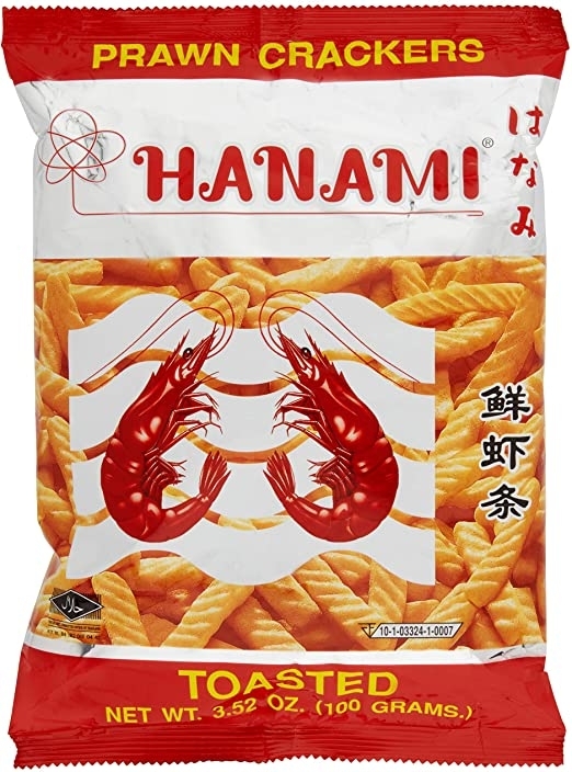 HANAMI 虾条 60g | HANAMI Prawn Crackers Toasted 60g